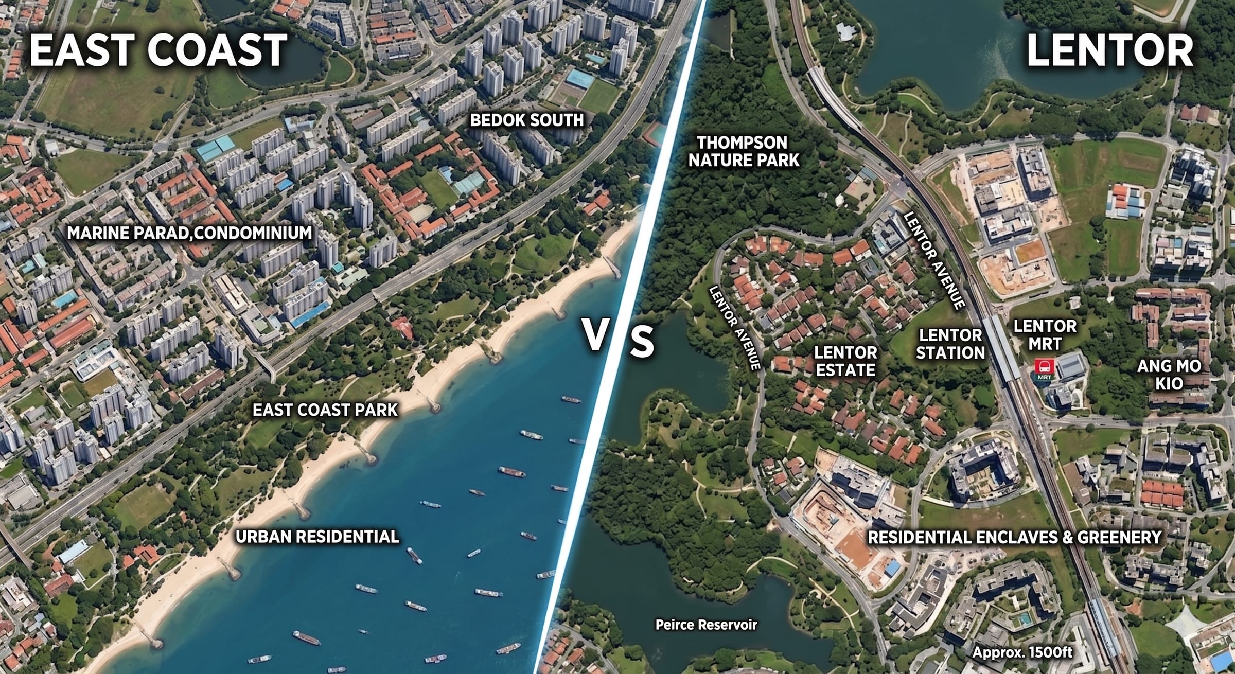 East Coast vs Lentor - where the smart money is going